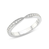 Platinum Everlasting Love Couple Rings (1/5 Ct. Tw.) her top