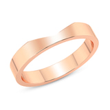 9ct Rose Gold Eternal Love Couple Rings (1/6 Ct. Tw.) top