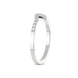 10kt White Gold Eternal Love Couple Rings (1/6 Ct. Tw.) her left