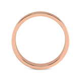 14kt Rose Gold Forever Love Couple Rings right