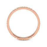 18kt Rose Gold Classic His & Her Couple Rings right