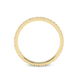 18kt Yellow Gold Classic His & Her Couple Rings her right