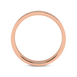 10kt Rose Gold Endless Love Couple Rings right