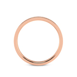 10kt Rose Gold Endless Love Couple Rings her right
