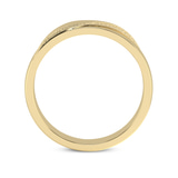 14kt Yellow Gold Love Bond Couple Rings (1/20 Ct. Tw.) right