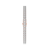 10kt Rose Gold Celine Emerald Lab Diamond Tennis Bracelet (7 Ct. Tw.) left