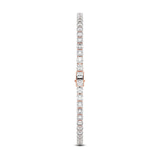 9ct Rose Gold Darcy Round Lab Diamond Tennis Bracelet (2 Ct. Tw.) standing product image one