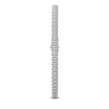 Platinum Everlyn Oval Lab Diamond Tennis Bracelet (4 Ct. Tw.) left