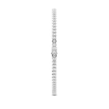 14kt White Gold Nemy Half Bezel Round Lab Diamond Tennis Bracelet (2 Ct. Tw.) left