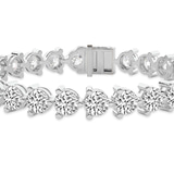 10kt White Gold Anahita Round Lab Diamond Tennis Bracelet (2 Ct. Tw.) right