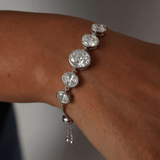 14kt White Gold Sophie Oval Five Stone Fashion Bracelet (2 Ct. Tw.) model