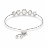 14kt White Gold Sophie Oval Five Stone Fashion Bracelet (2 Ct. Tw.) standing product image one