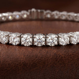 14kt White Gold Darcy Round Lab Diamond Tennis Bracelet (2 Ct. Tw.) color product image one