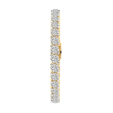 10kt Yellow Gold Aelia Round Lab Diamond Tennis Bracelet (2 Ct. Tw.) left