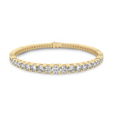 10kt Yellow Gold Cecily Round Lab Diamond Tennis Bracelet (4 Ct. Tw.) front image