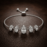 14kt Yellow Gold Sophie Oval Five Stone Fashion Bracelet (2 Ct. Tw.) color product image one