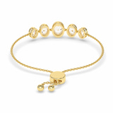 14kt Yellow Gold Sophie Oval Five Stone Fashion Bracelet (2 Ct. Tw.) standing product image one