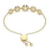 14kt Yellow Gold Lyna Five Stone Round Halo Fashion Bracelet (2 Ct. Tw.) standing product image one