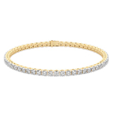 10kt Yellow Gold Darcy Round Lab Diamond Tennis Bracelet (2 Ct. Tw.) front image