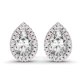 10kt Rose Gold Ayla Diamond Stud Earrings (1 Ct. Tw.) front image