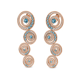 14ct Rose Gold The Ripple Earrings (6 Ct. Tw.) right
