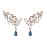 14kt Rose Gold Ocean Drop Earrings (7 Ct. Tw.) front image