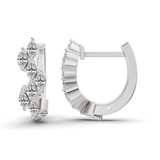 9ct White Gold Cherie Marquise Lab Diamond Earrings (7/8 Ct. Tw.) right