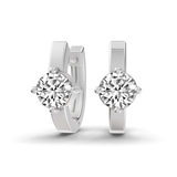 14ct White Gold Maia Classic Round Lab Diamond Earrings (7/8 Ct. Tw.) front image