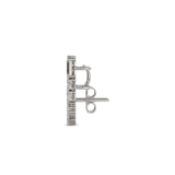 14ct White Gold The Cluster Earrings (10 Ct. Tw.) left