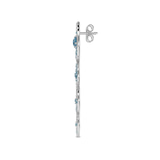 14ct White Gold The Ripple Earrings (6 Ct. Tw.) left
