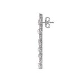 14kt White Gold Secret Garden Earrings (3 1/2 Ct. Tw.) left