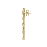 10kt Yellow Gold Secret Garden Earrings (3 1/2 Ct. Tw.) left