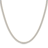 14kt Yellow Gold Naomi Round Lab Diamond Tennis Necklace (5 Ct. Tw.) front image
