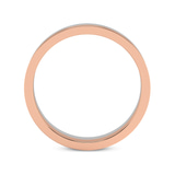 14ct Rose Gold Amour Men's Band right