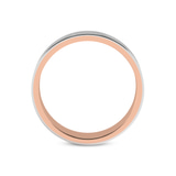 10ct Rose Gold Passion Blend Men's Band right