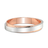 18kt Rose Gold Infinite Layer Men's Band front image