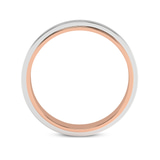 18kt Rose Gold Infinite Layer Men's Band right
