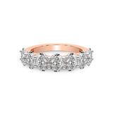 14ct Rose Gold Yolanda Oval Lab Diamond Anniversary Band (3 Ct. Tw.) front image