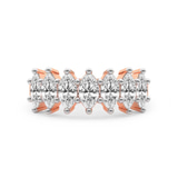 14kt Rose Gold Callista Marquise Lab Diamond Anniversary Band (4 Ct. Tw.) front image