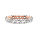 14kt Rose Gold Neveah Round Lab Diamond Eternity Ring (8 Ct. Tw.) front image
