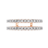 10kt Rose Gold Luma Guard Ring (1 Ct. Tw.) front image