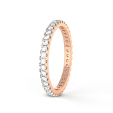 9ct Rose Gold Maya Wedding Band (1/2 Ct. Tw.) left