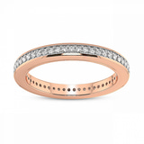14ct Rose Gold Astra Wedding Band (1/4 Ct. Tw.) front image