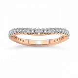 14kt Rose Gold Ziv Wedding Band (3/8 Ct. Tw.) front image