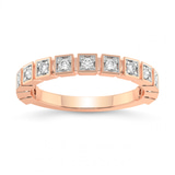 18ct Rose Gold Jules Wedding Band (1/4 Ct. Tw.) front image