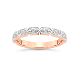 10kt Rose Gold Lara Wedding Band (1/5 Ct. Tw.) front image