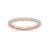14ct Rose Gold Anais Wedding Band (1/2 Ct. Tw.) front image