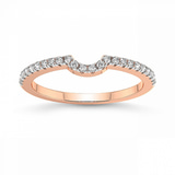 14kt Rose Gold Aya Wedding Band (1/3 Ct. Tw.) front image