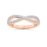 10kt Rose Gold Kaya Wedding Band (3/8 Ct. Tw.) front image