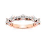 18kt Rose Gold lise Wedding Band (1/2 Ct. Tw.) front image
